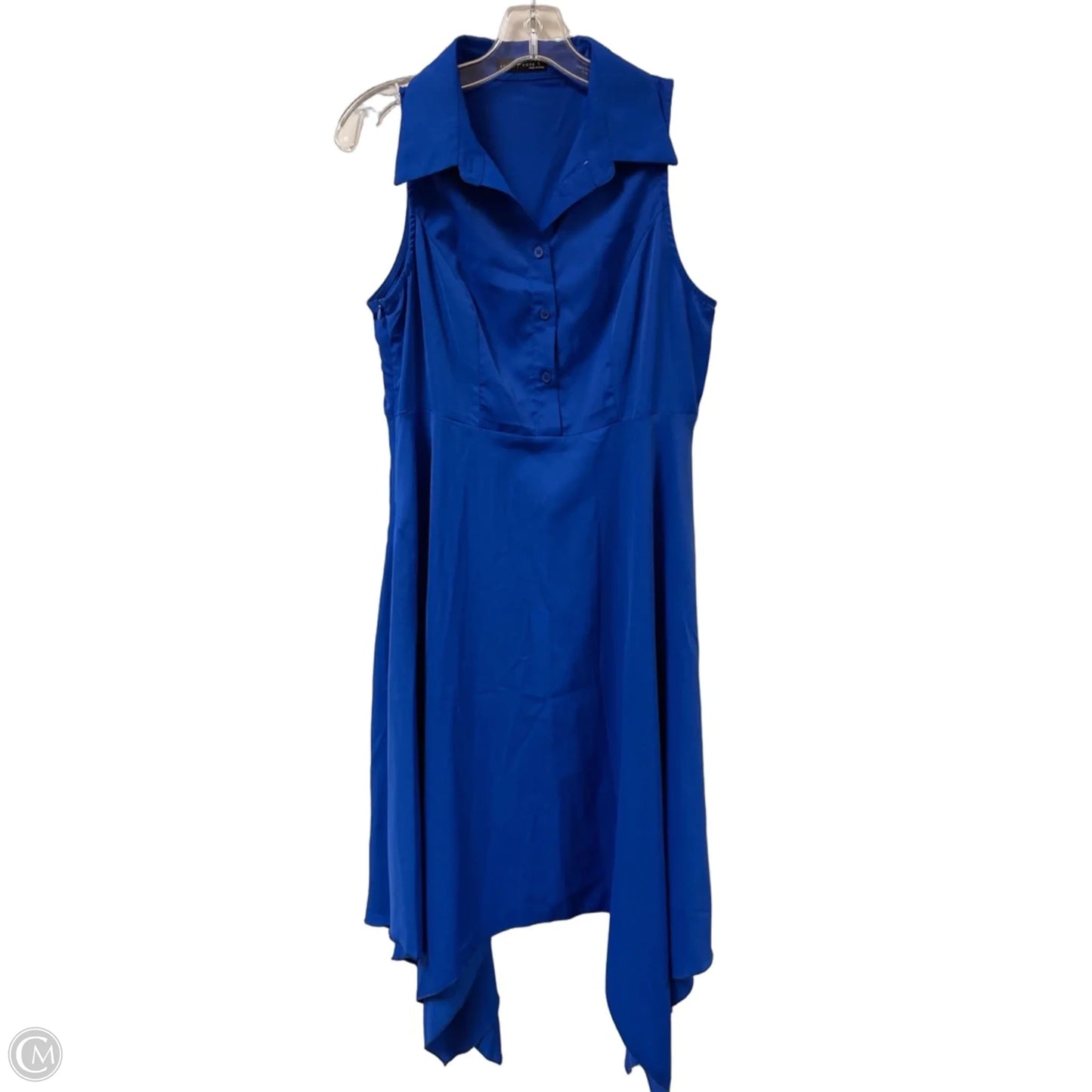 Dress Casual Maxi By Emery Rose In Blue, Size: L