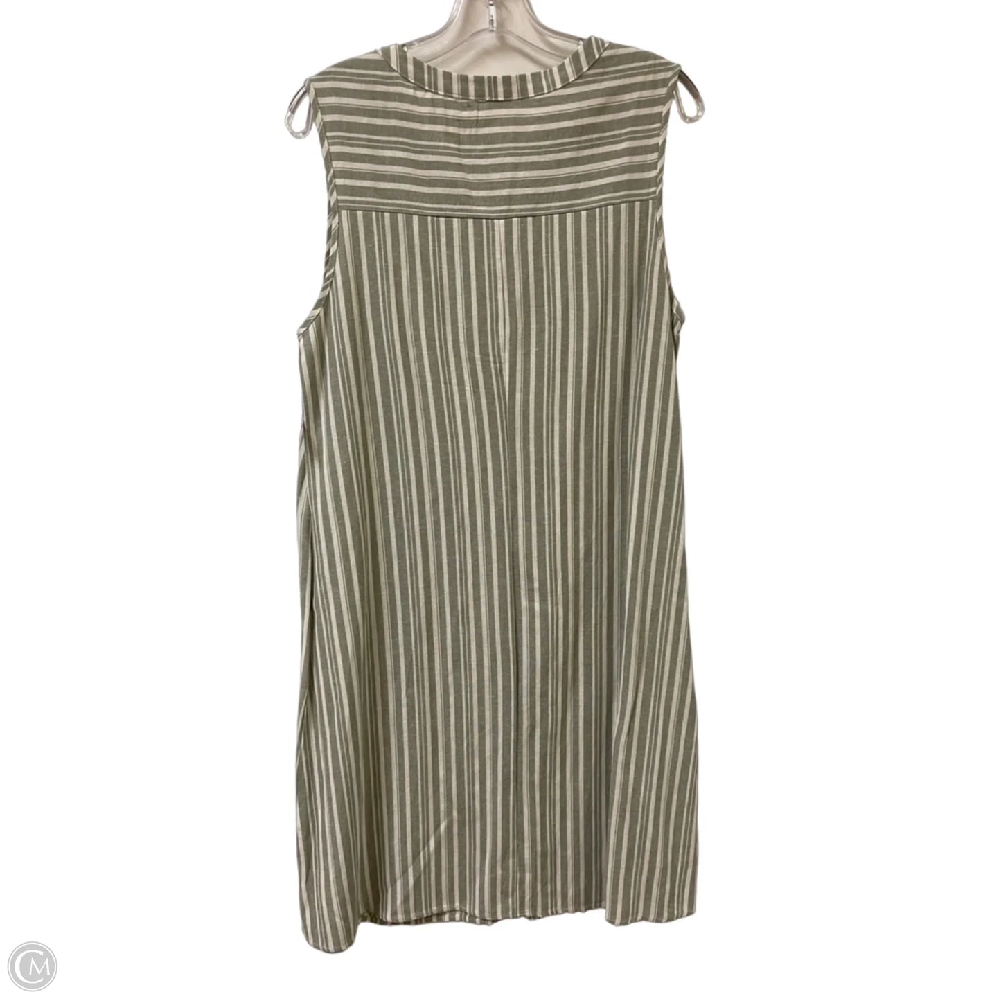 Dress Casual Midi By Naif In Green, Size: L