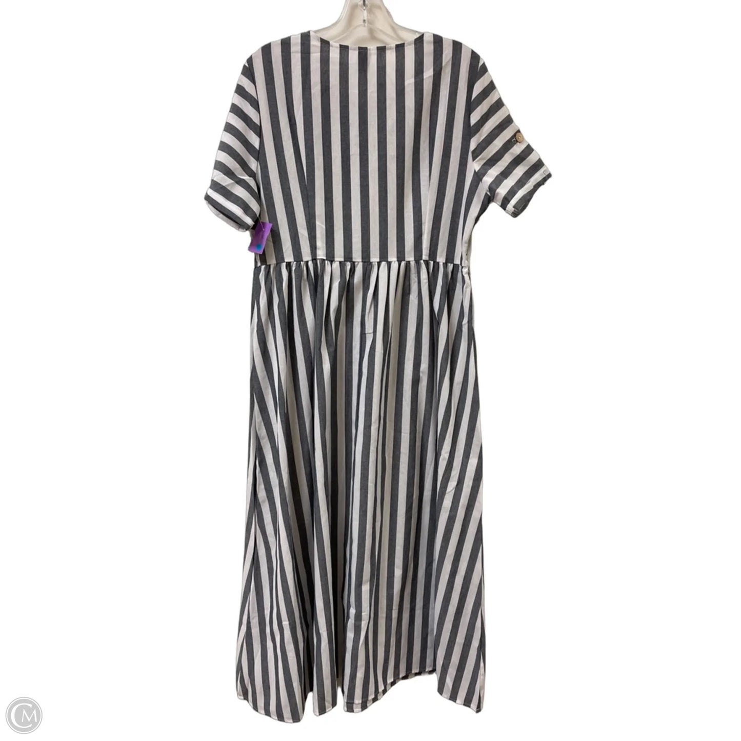 Dress Casual Maxi By Emery Rose In Grey, Size: L