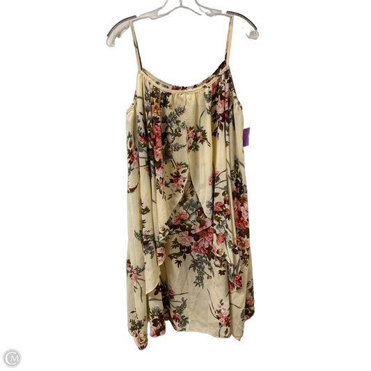 Dress Casual Midi By Clothes Mentor In Yellow, Size: M