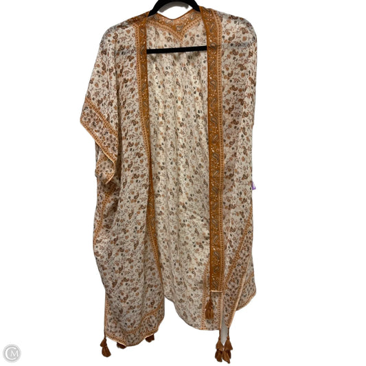 Kimono By Clothes Mentor In Yellow, Size: Osfm
