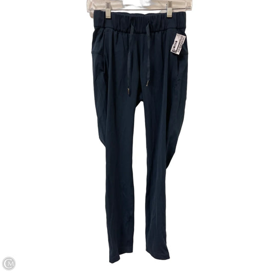 Athletic Pants By Lululemon In Navy, Size: 2