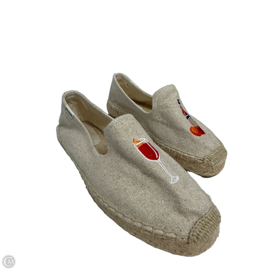Shoes Flats By Soludos In Cream, Size: 8.5