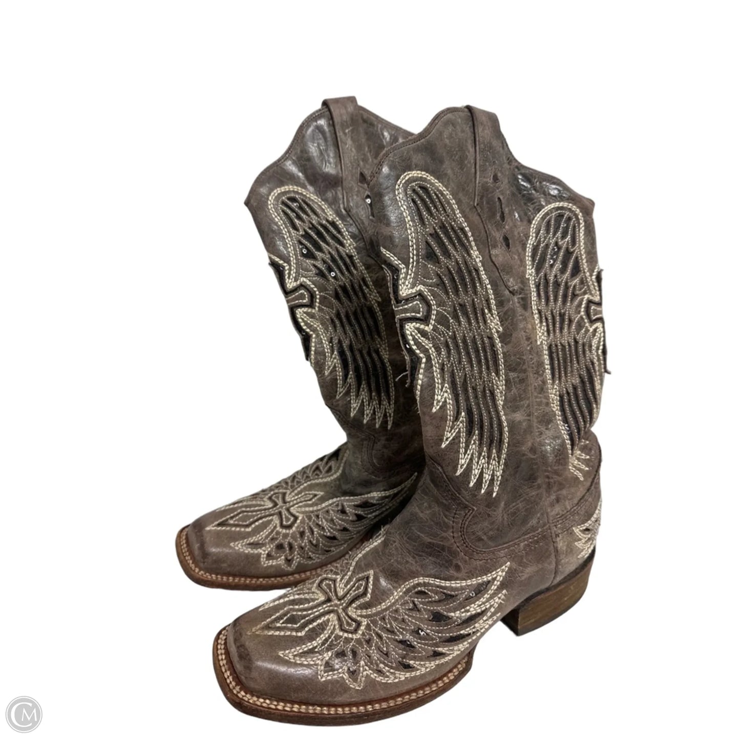 Boots Western By Corral In Brown, Size: 8.5