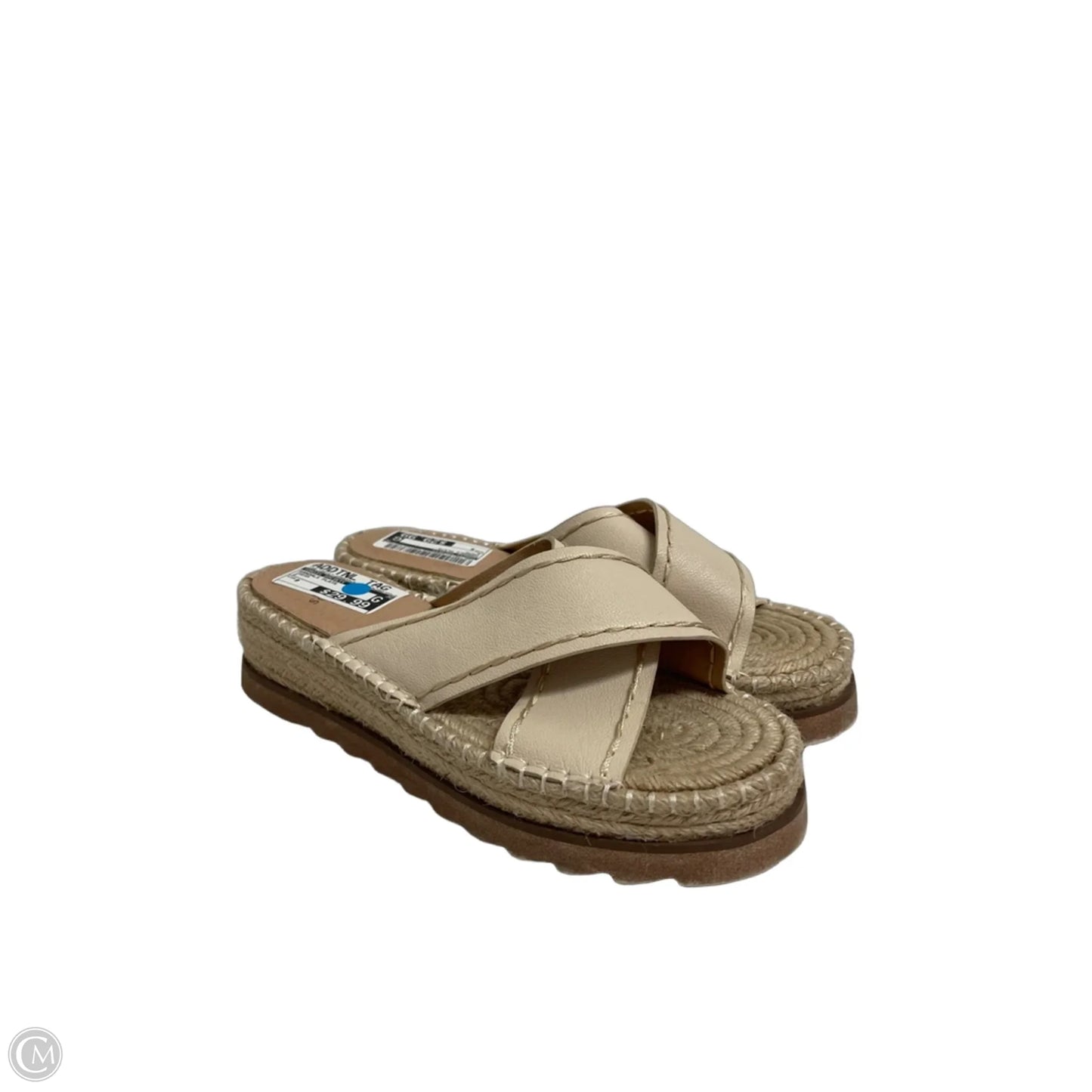 Sandals Flats By Oasis Society In Cream, Size: 9