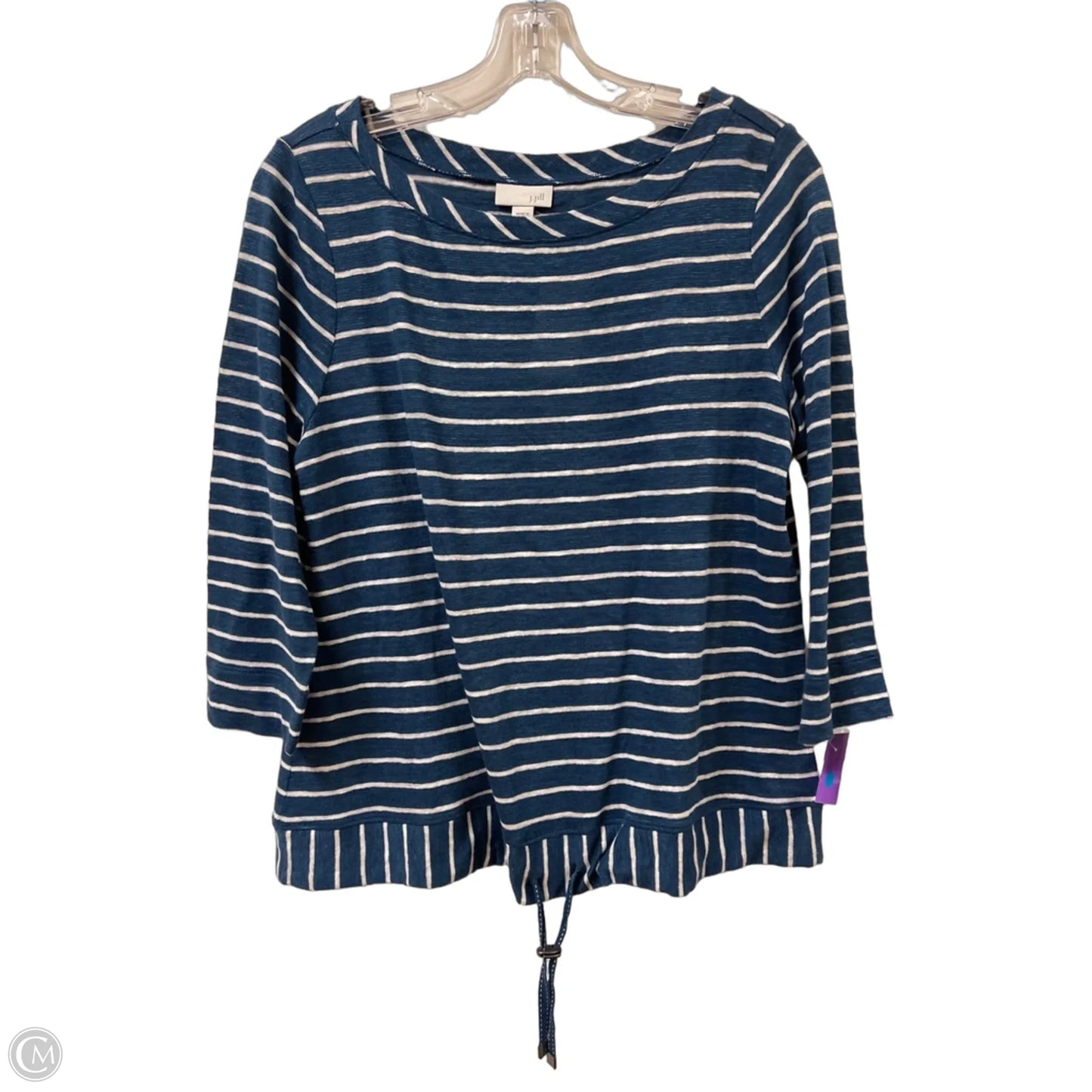 Top Long Sleeve By J. Jill In Blue, Size: M