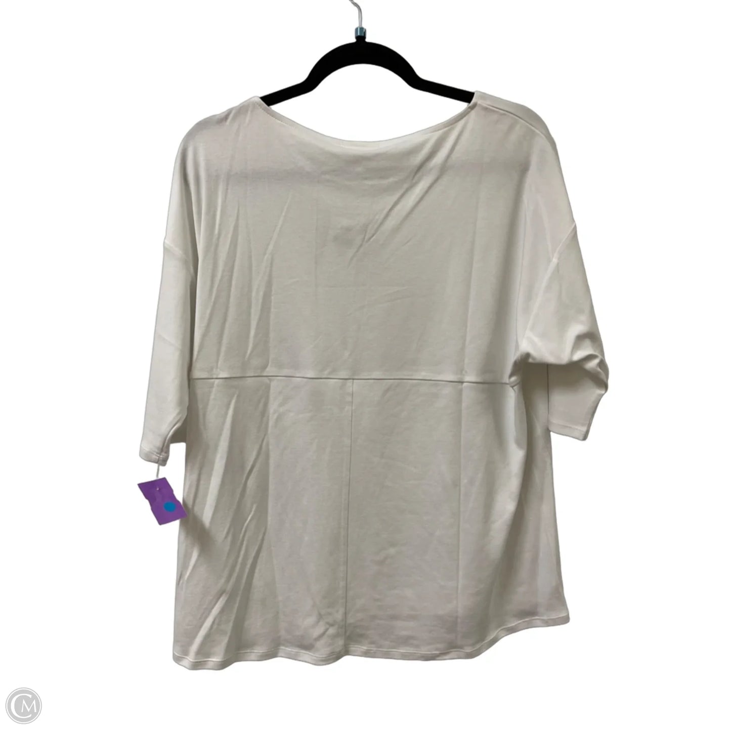 Top Short Sleeve By J. Jill In White, Size: S