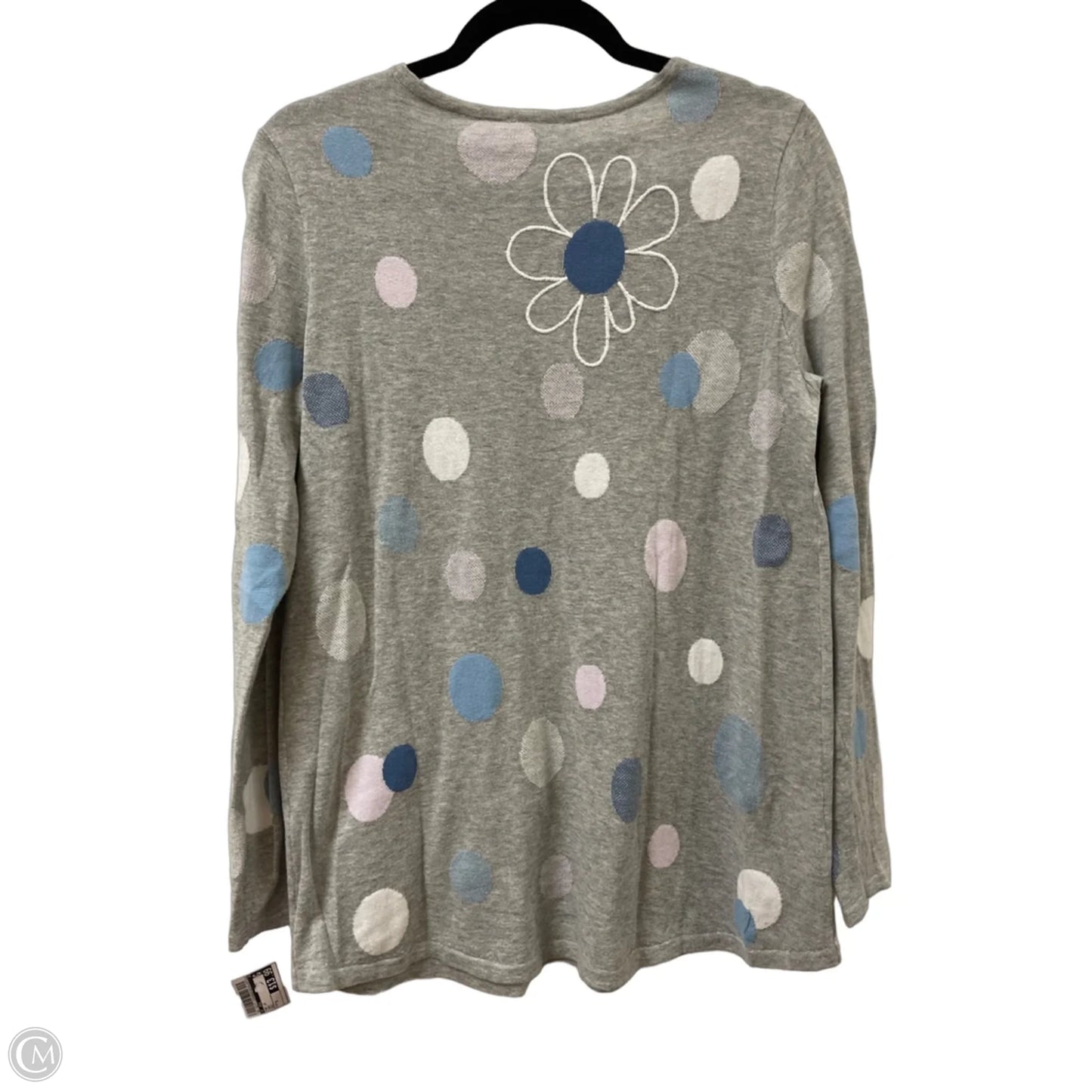 Top Long Sleeve By J. Jill In Grey, Size: S