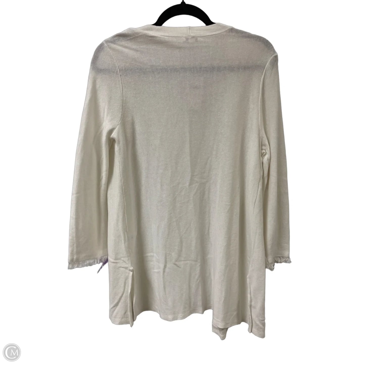 Sweater Cardigan By J. Jill In White, Size: S