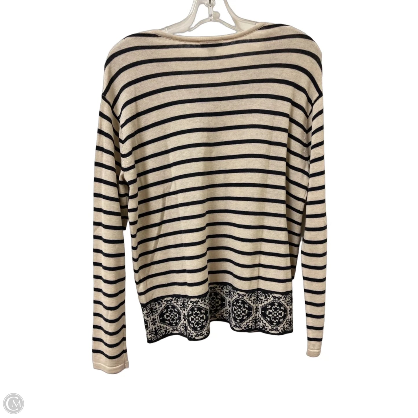 Top Long Sleeve By J. Jill In Cream, Size: S