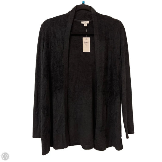 Sweater Cardigan By J. Jill In Black, Size: S