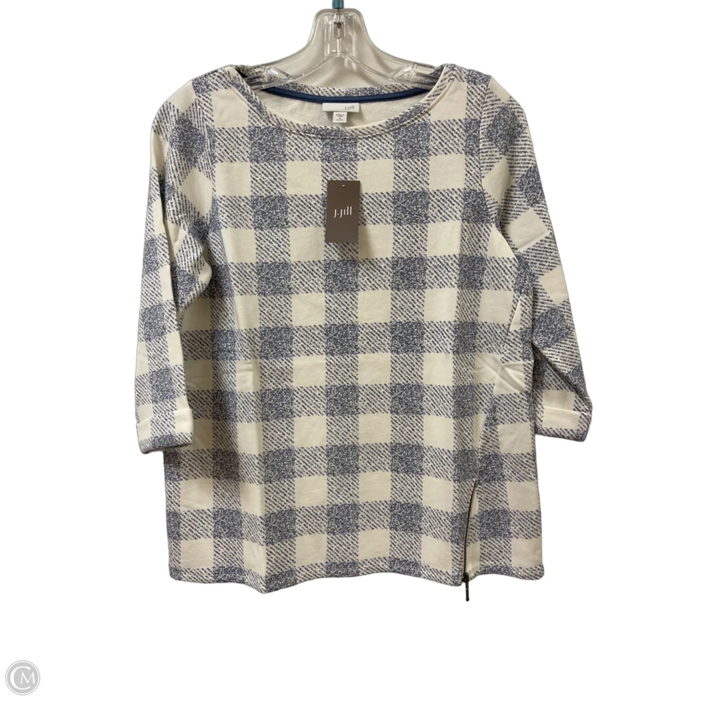 Top Long Sleeve By J. Jill In Blue, Size: Sp