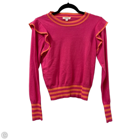Sweater By Clothes Mentor In Pink, Size: S