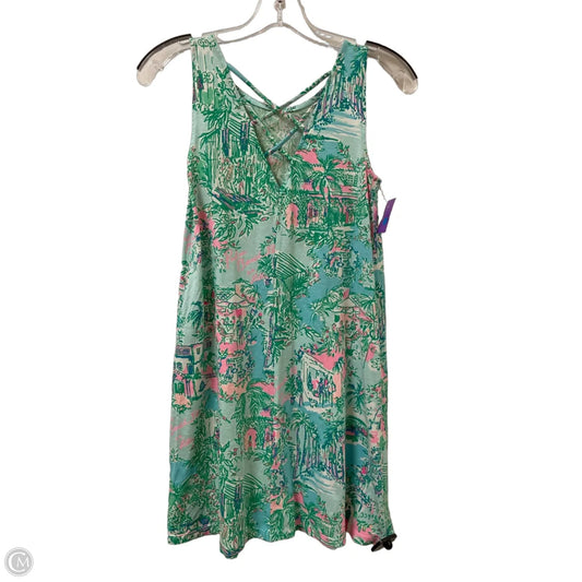 Dress Designer By Lilly Pulitzer In Green, Size: Xxs