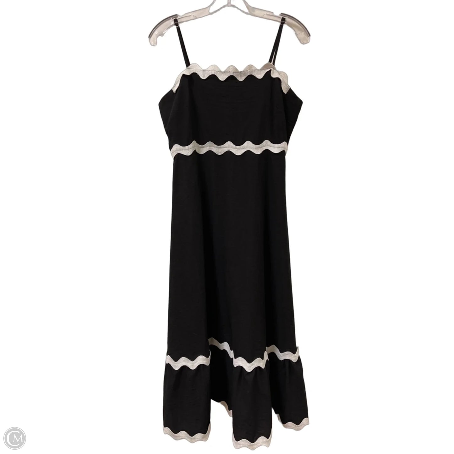 Dress Casual Maxi By Clothes Mentor In Black, Size: M
