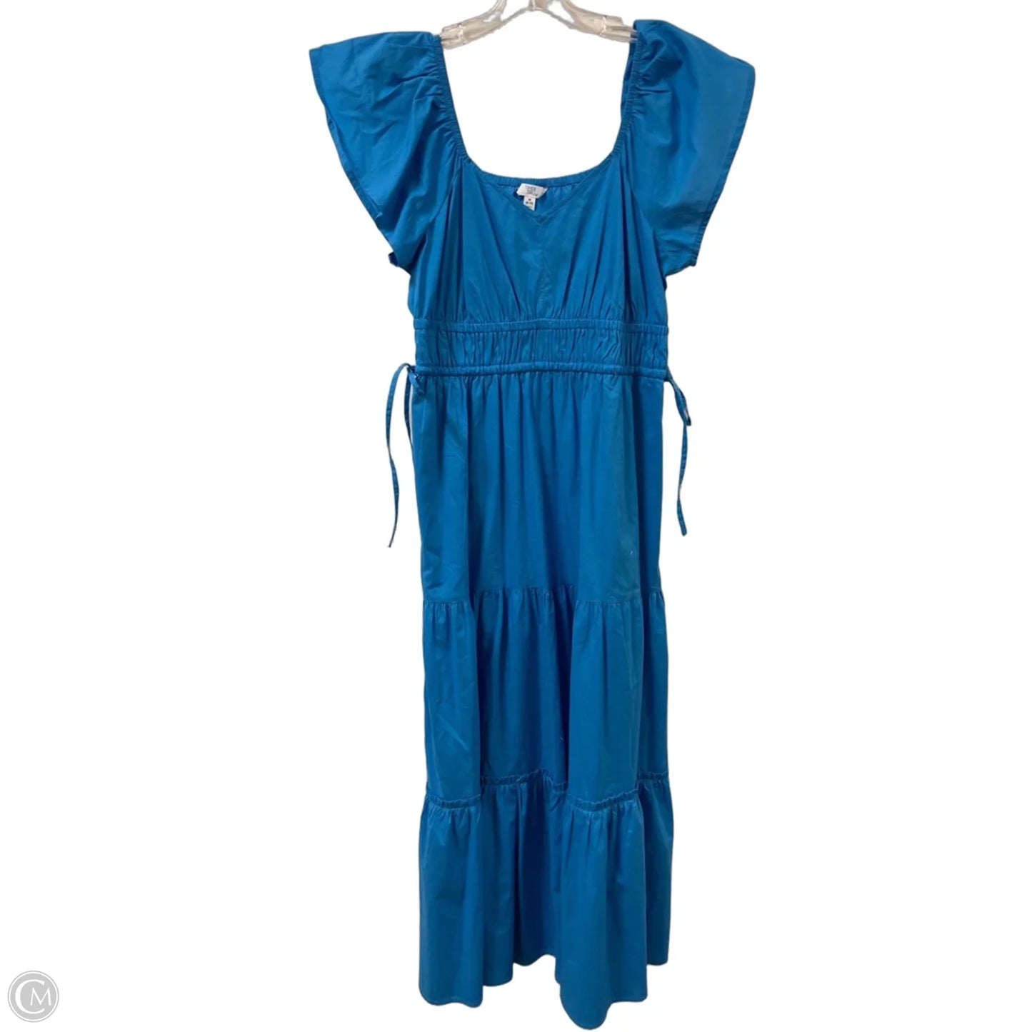Dress Casual Maxi By Time And Tru In Blue, Size: M