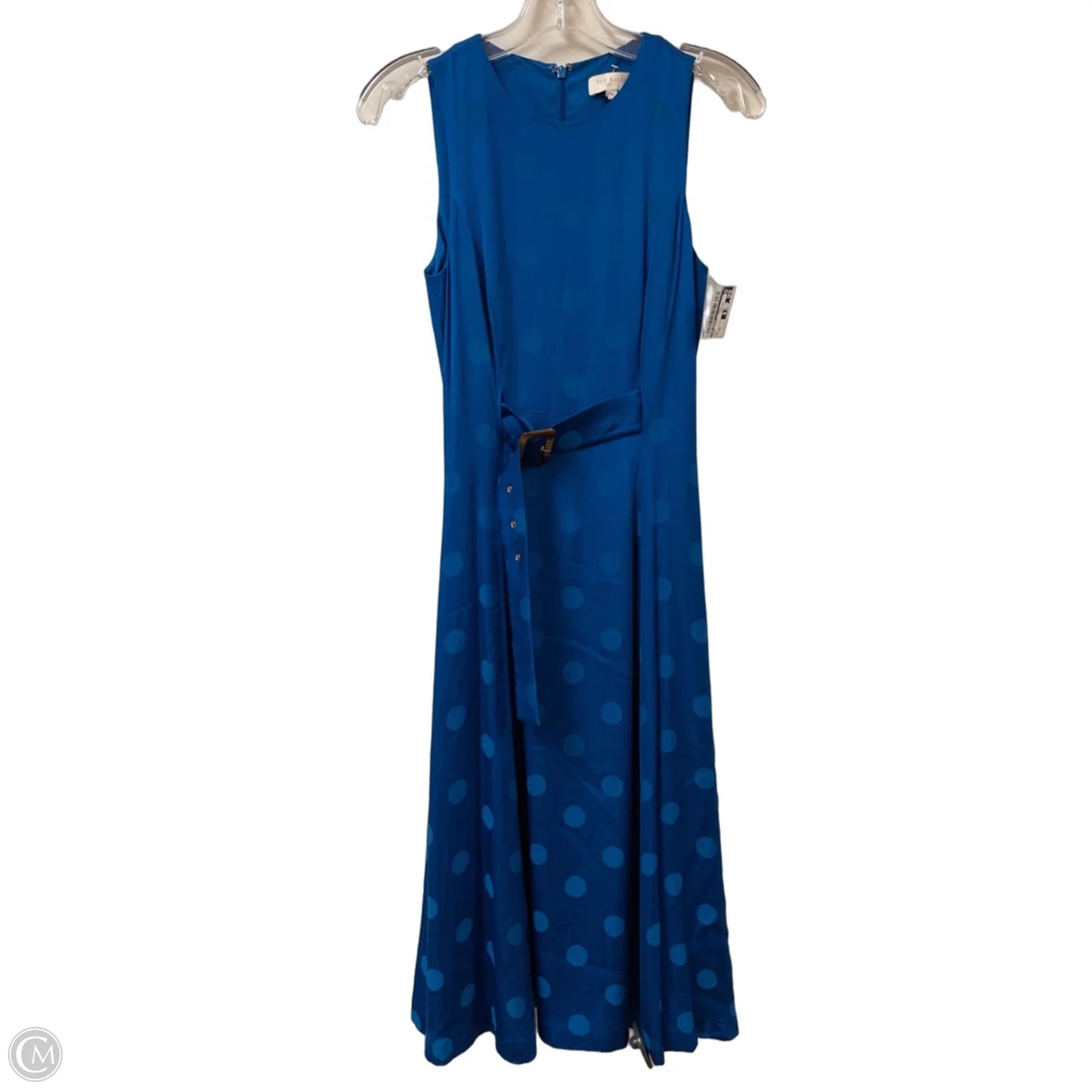 Dress Casual Maxi By Ted Baker In Blue, Size: Xs