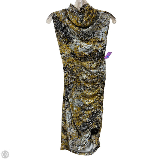 Dress Casual Midi By Anthropologie In Snakeskin Print, Size: Xxs