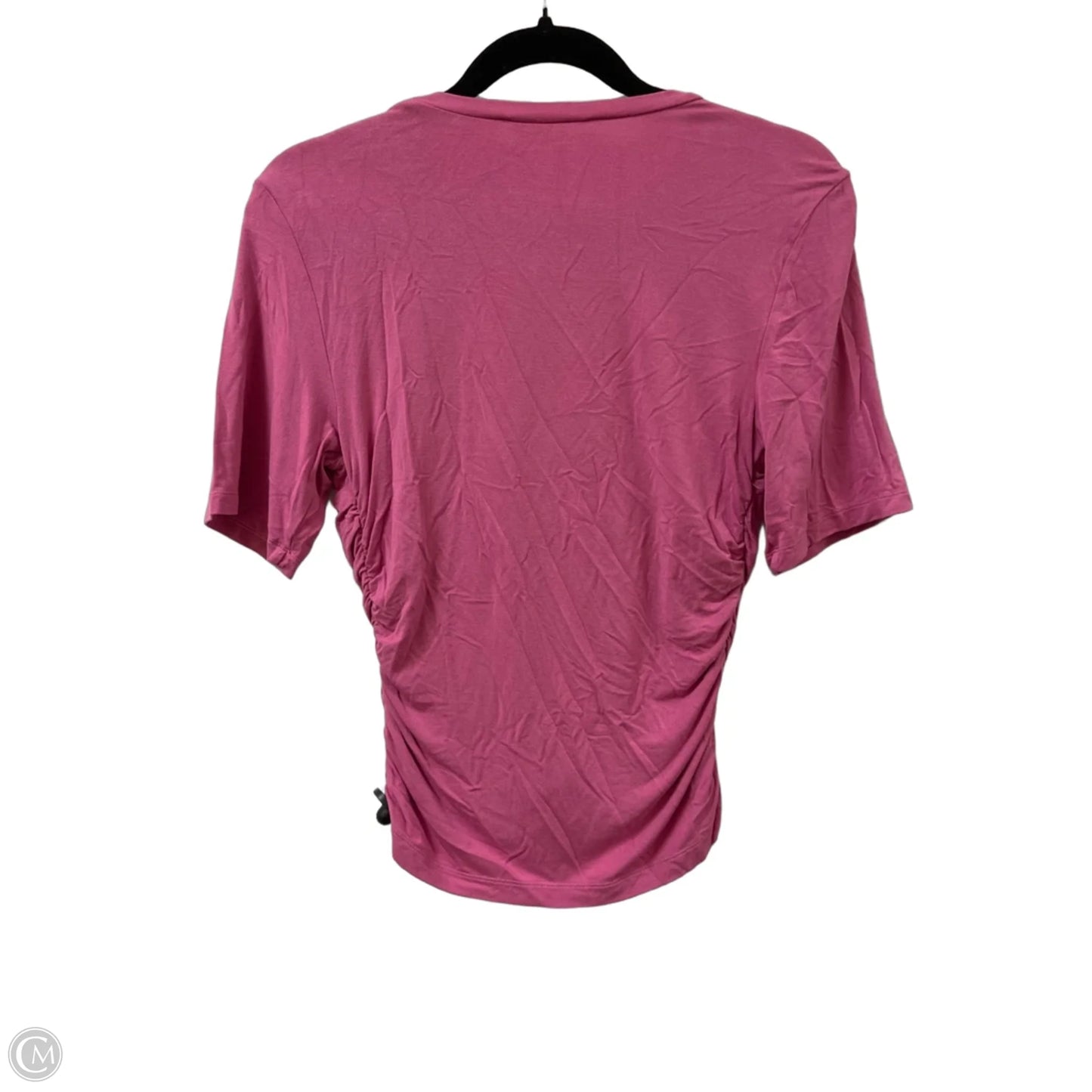 Top Short Sleeve By Loveshackfancy In Pink, Size: M