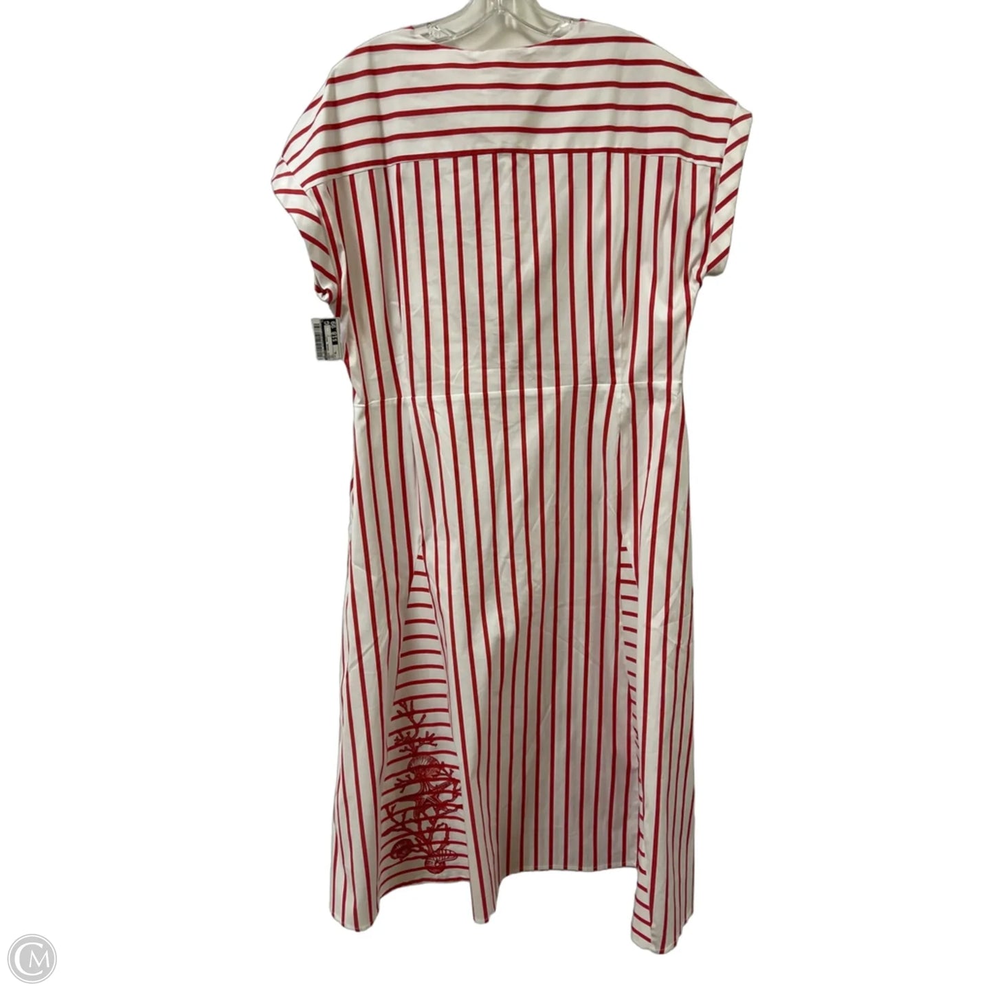 Dress Casual Maxi By Chicos In Red, Size: Xl