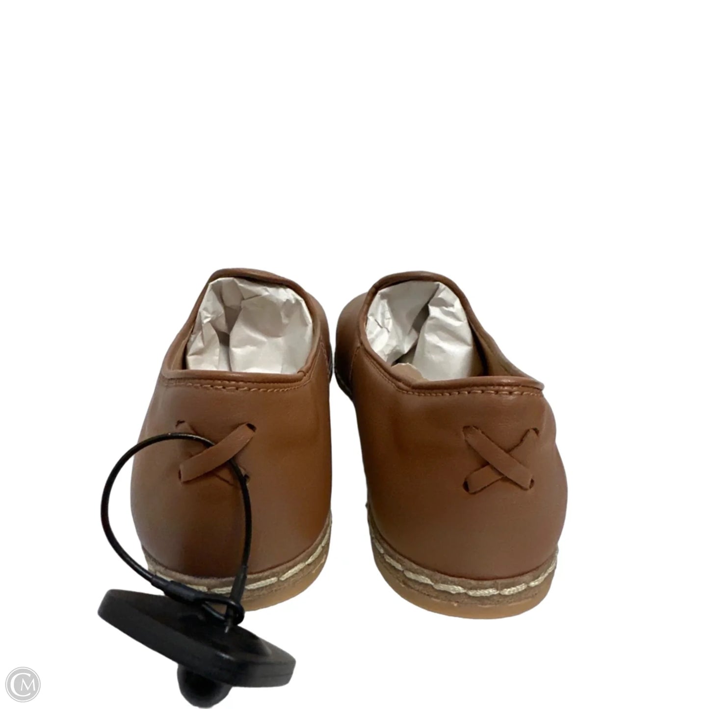 Shoes Flats By Cmb In Tan, Size: 9.5