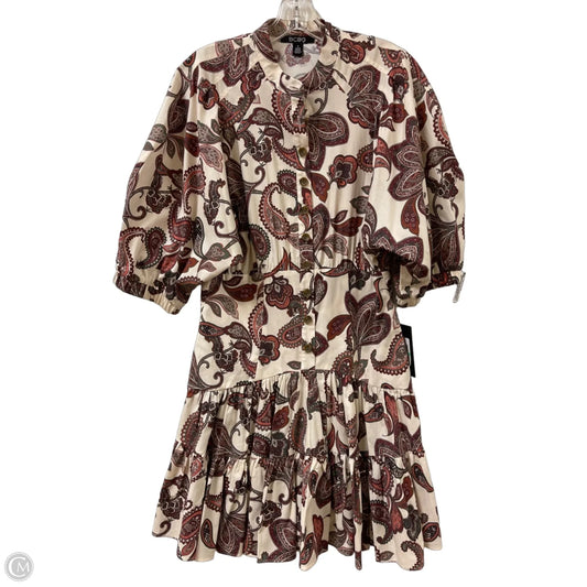 Dress Casual Midi By Bcbg In Paisley Print, Size: M