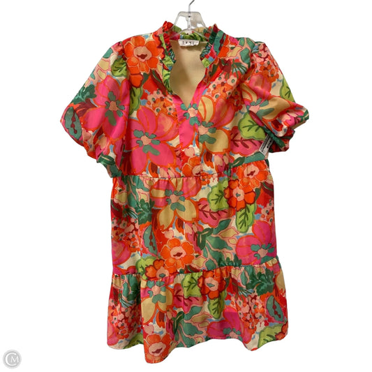 Dress Casual Midi By Thml In Multi-colored, Size: M