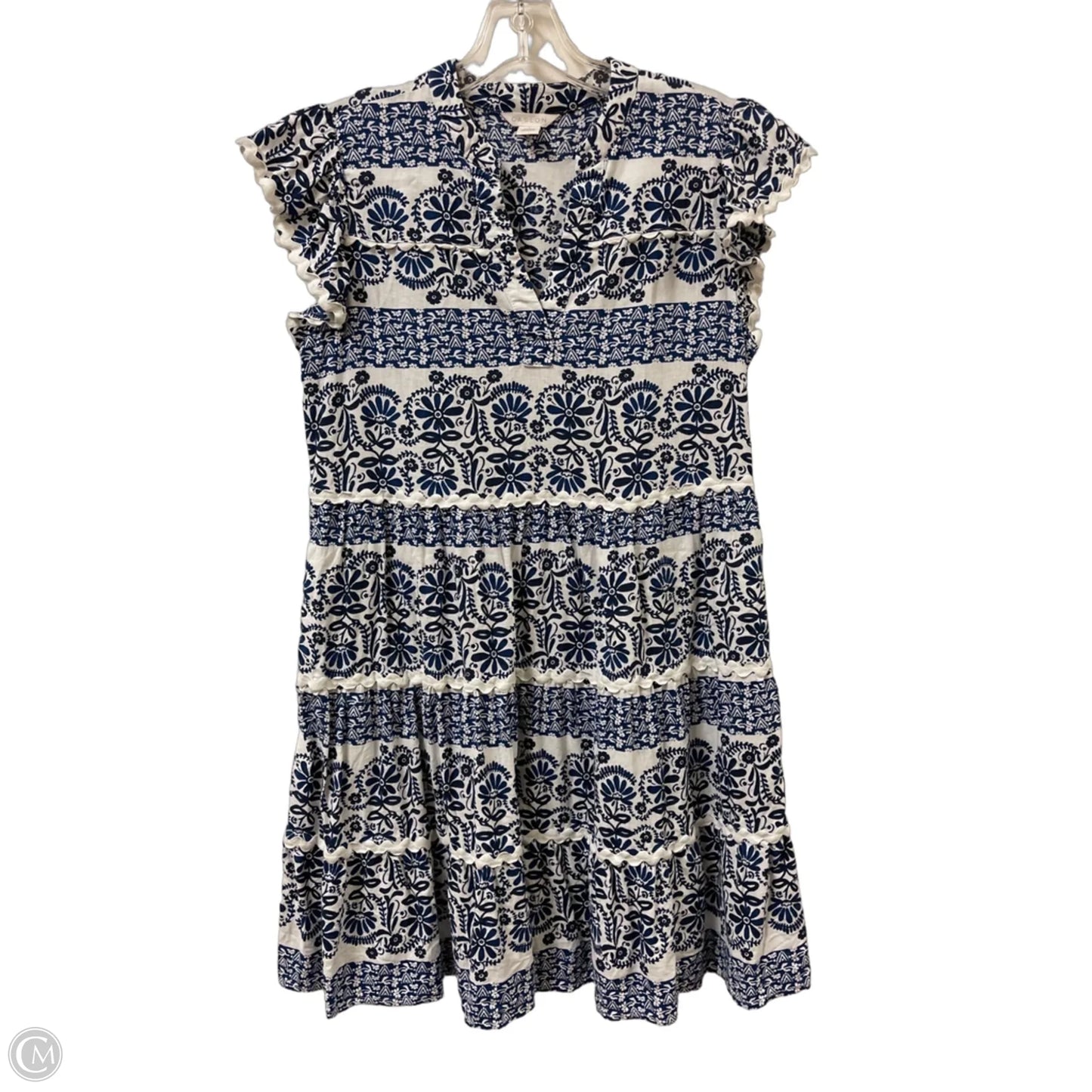 Dress Casual Midi By Caslon In Blue, Size: S