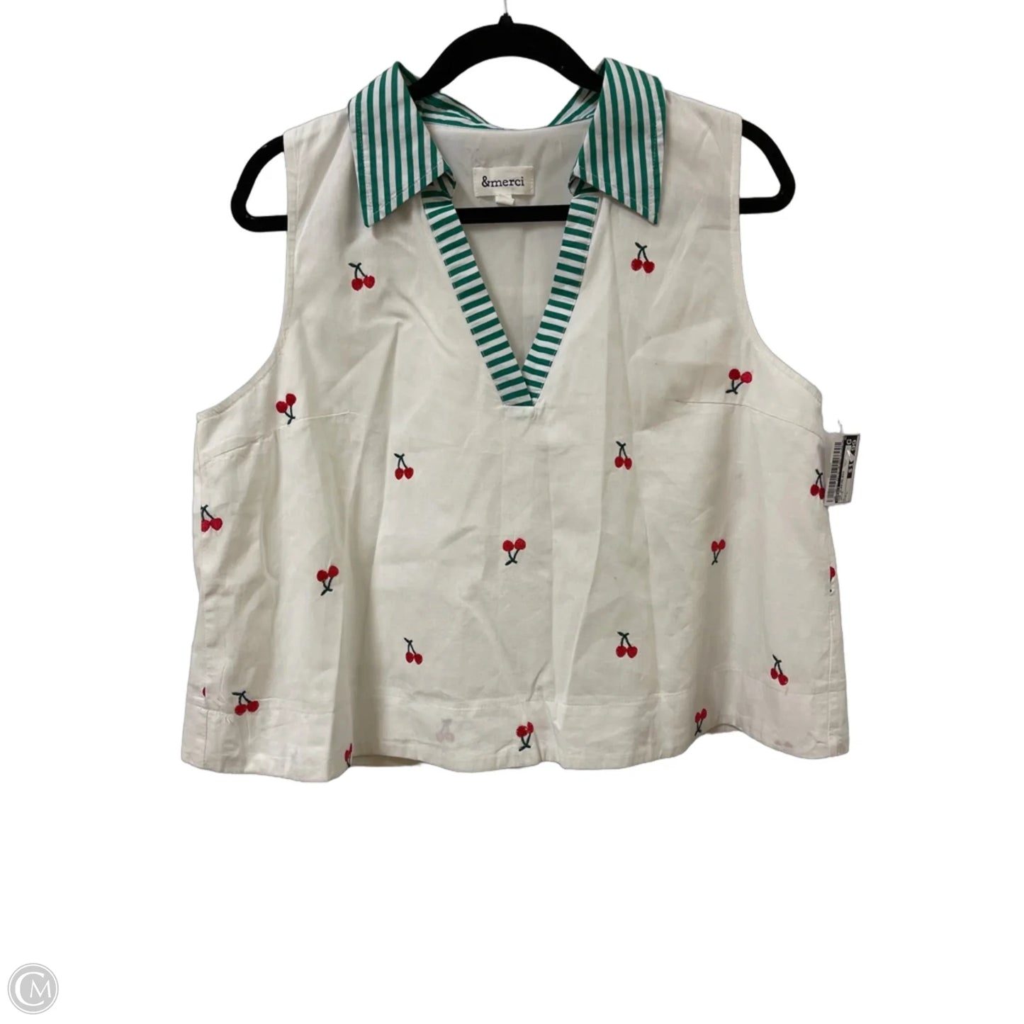 Top Sleeveless By &merci In White, Size: L