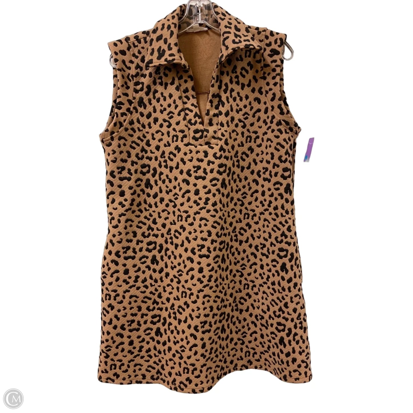 Dress Casual Midi By Entro In Animal Print, Size: M