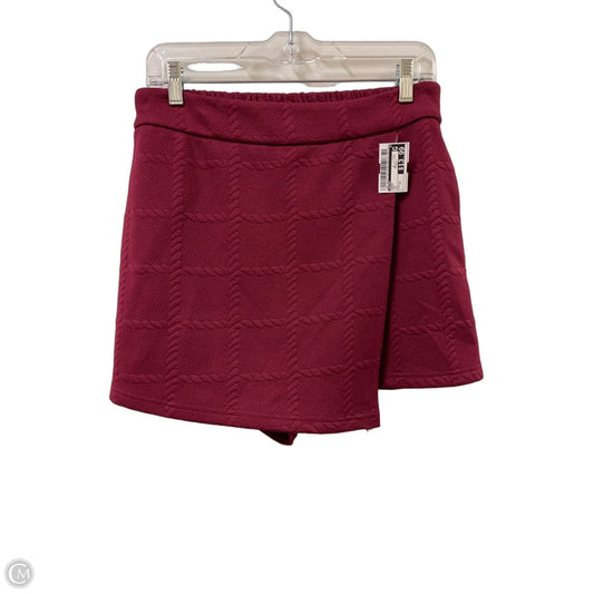 Skort By Entro In Red, Size: 12