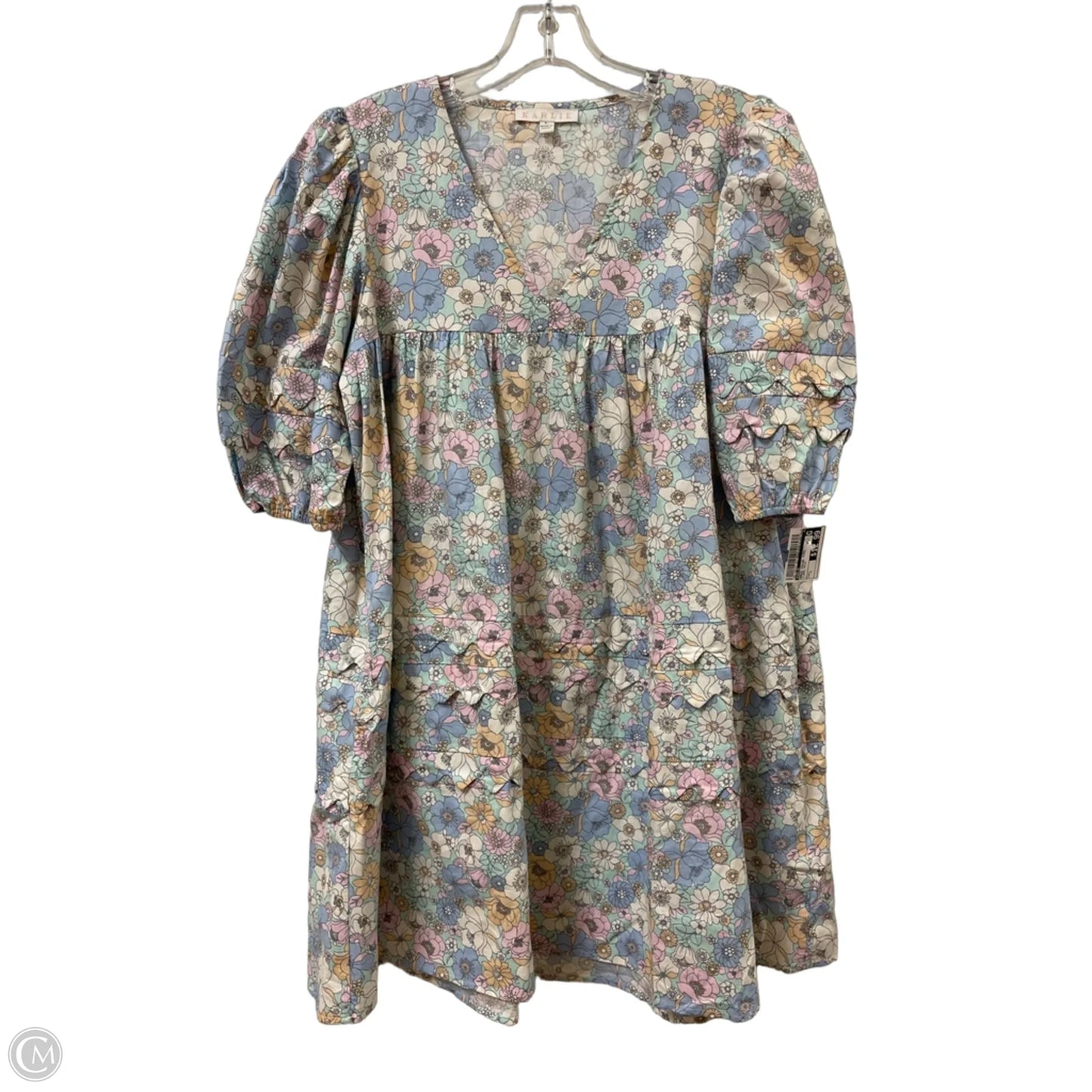 Dress Casual Midi By Karlie In Floral Print, Size: L