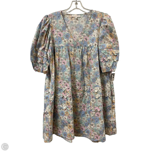 Dress Casual Midi By Karlie In Floral Print, Size: L