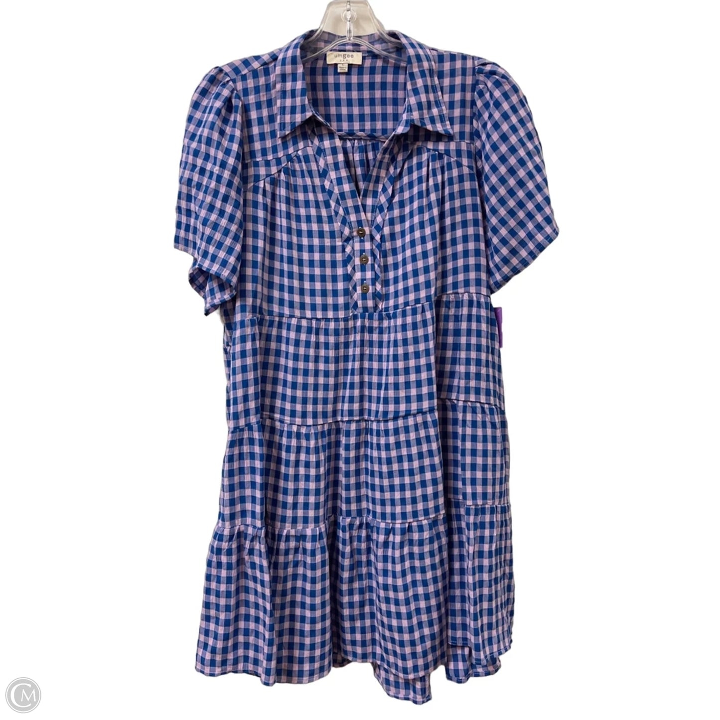 Dress Casual Midi By Umgee In Blue, Size: L
