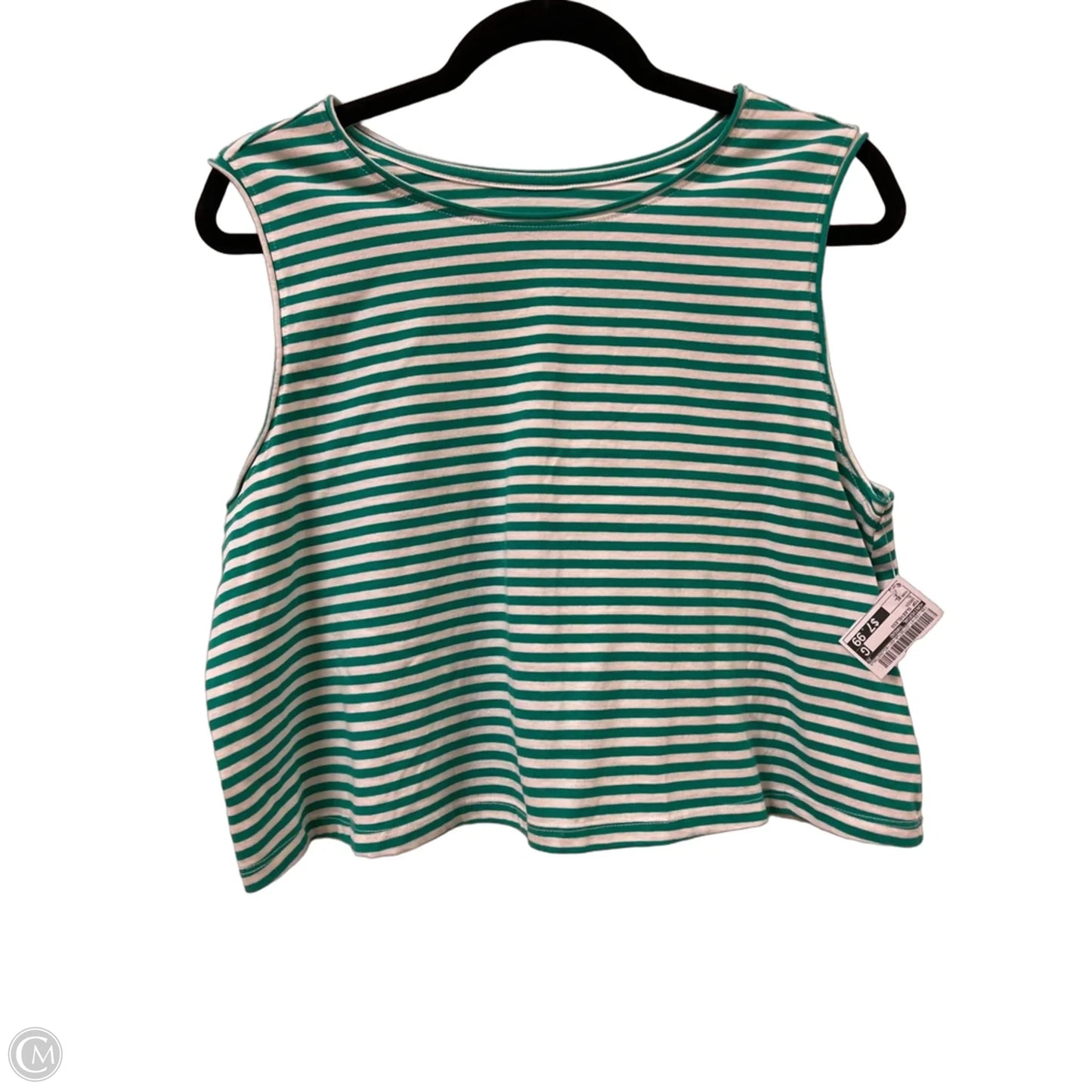 Top Sleeveless By Universal Thread In Green, Size: Xl
