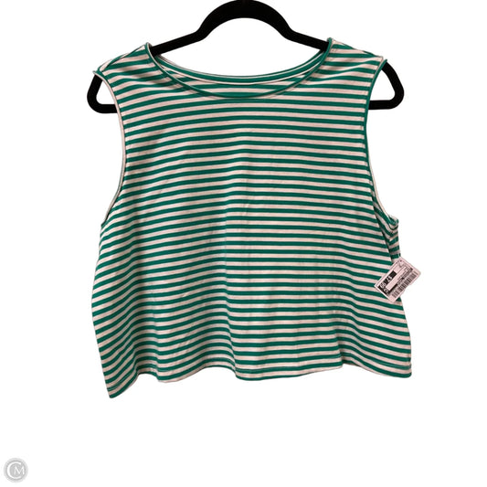 Top Sleeveless By Universal Thread In Green, Size: Xl