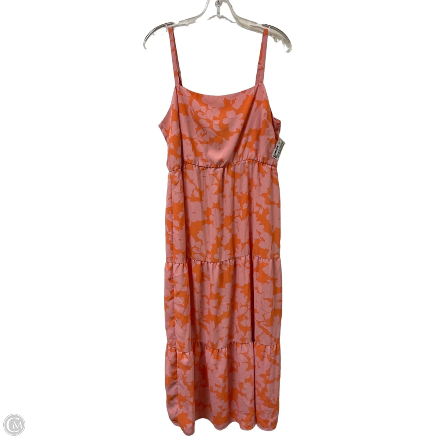 Dress Casual Maxi By Social Standard By Sanctuary In Orange, Size: Xl