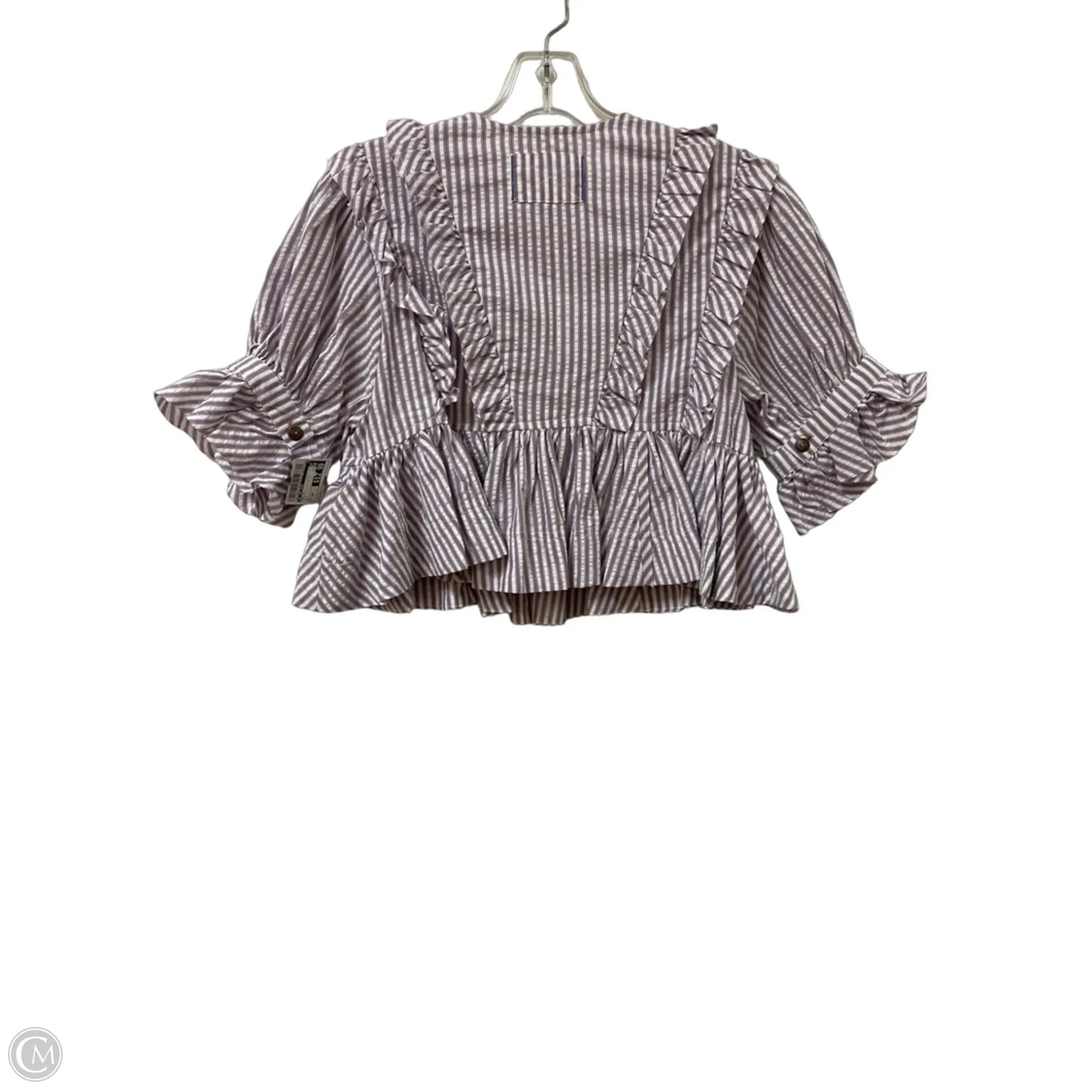Top Short Sleeve By We The Free In Blue, Size: Xs