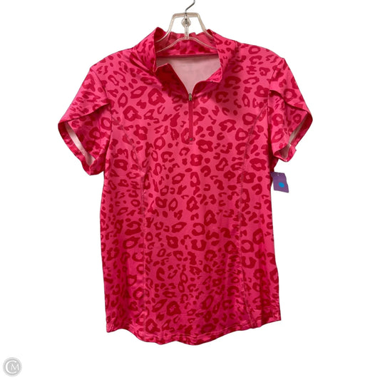 Athletic Top Short Sleeve By Clothes Mentor In Pink, Size: S