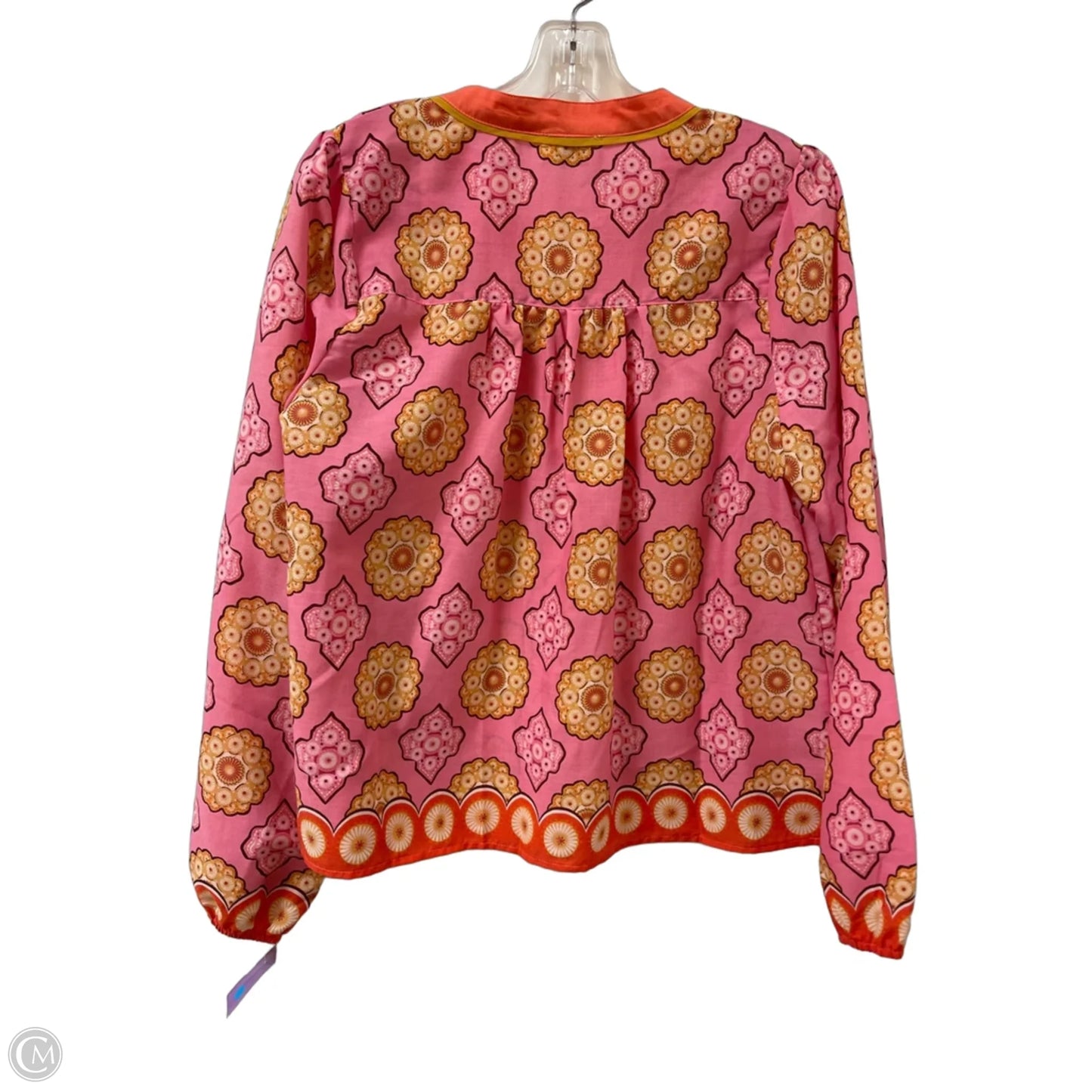 Top Long Sleeve By Fate In Pink, Size: S