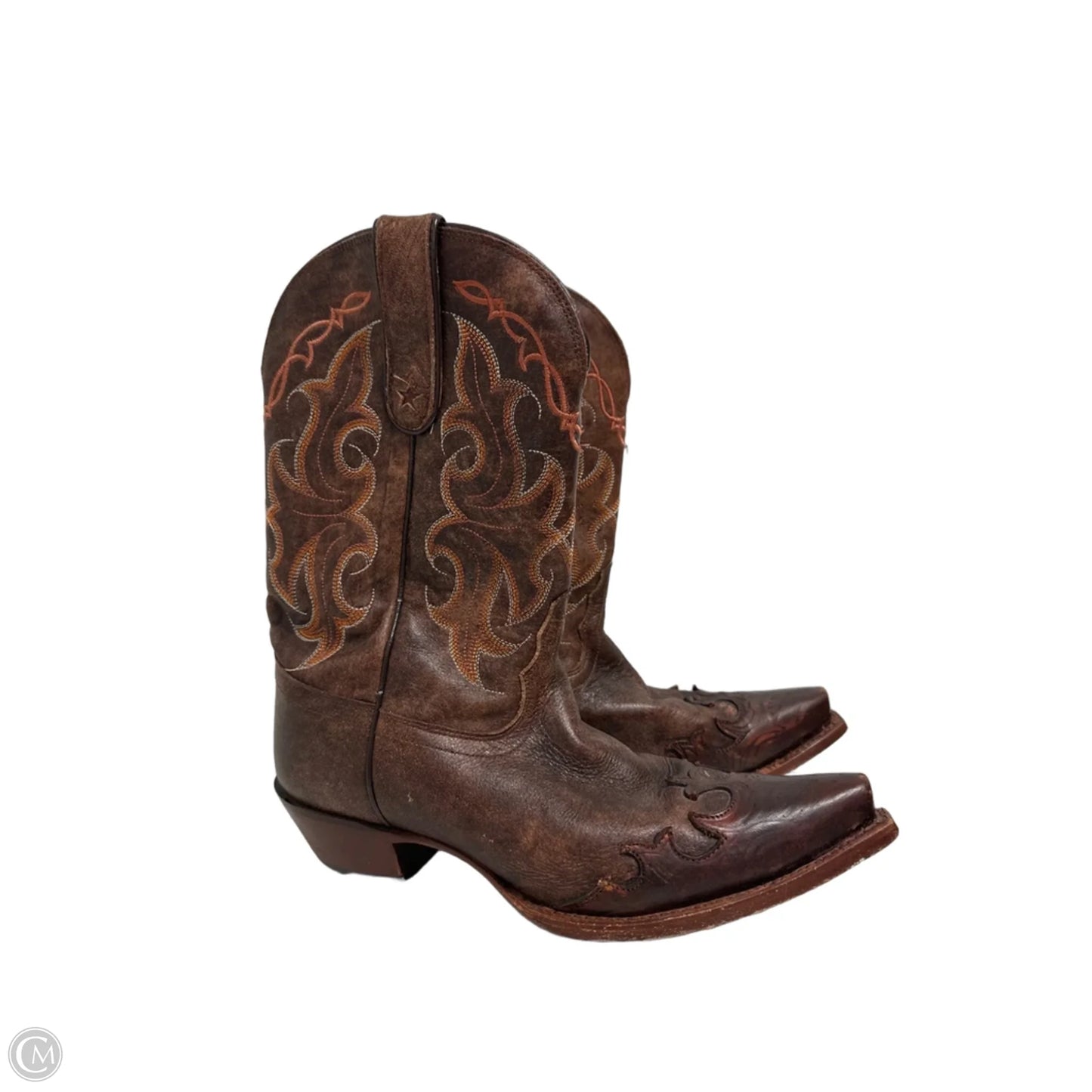 Boots Western By Tony Lama In Brown, Size: 8.5