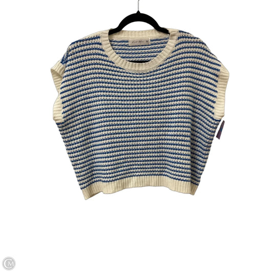 Sweater Short Sleeve By Clothes Mentor In Blue, Size: M