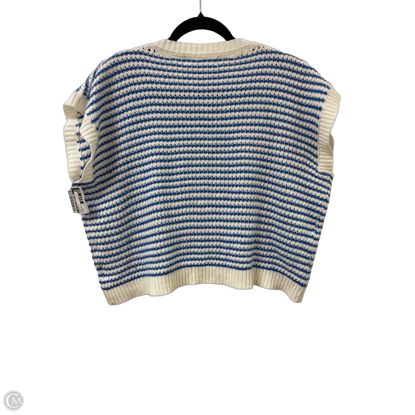 Sweater Short Sleeve By Clothes Mentor In Blue, Size: M