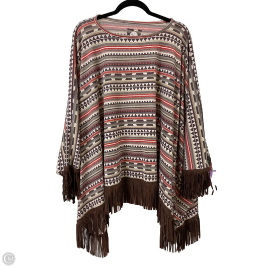 Shawl By Double D Ranch In Multi-colored, Size: Xl