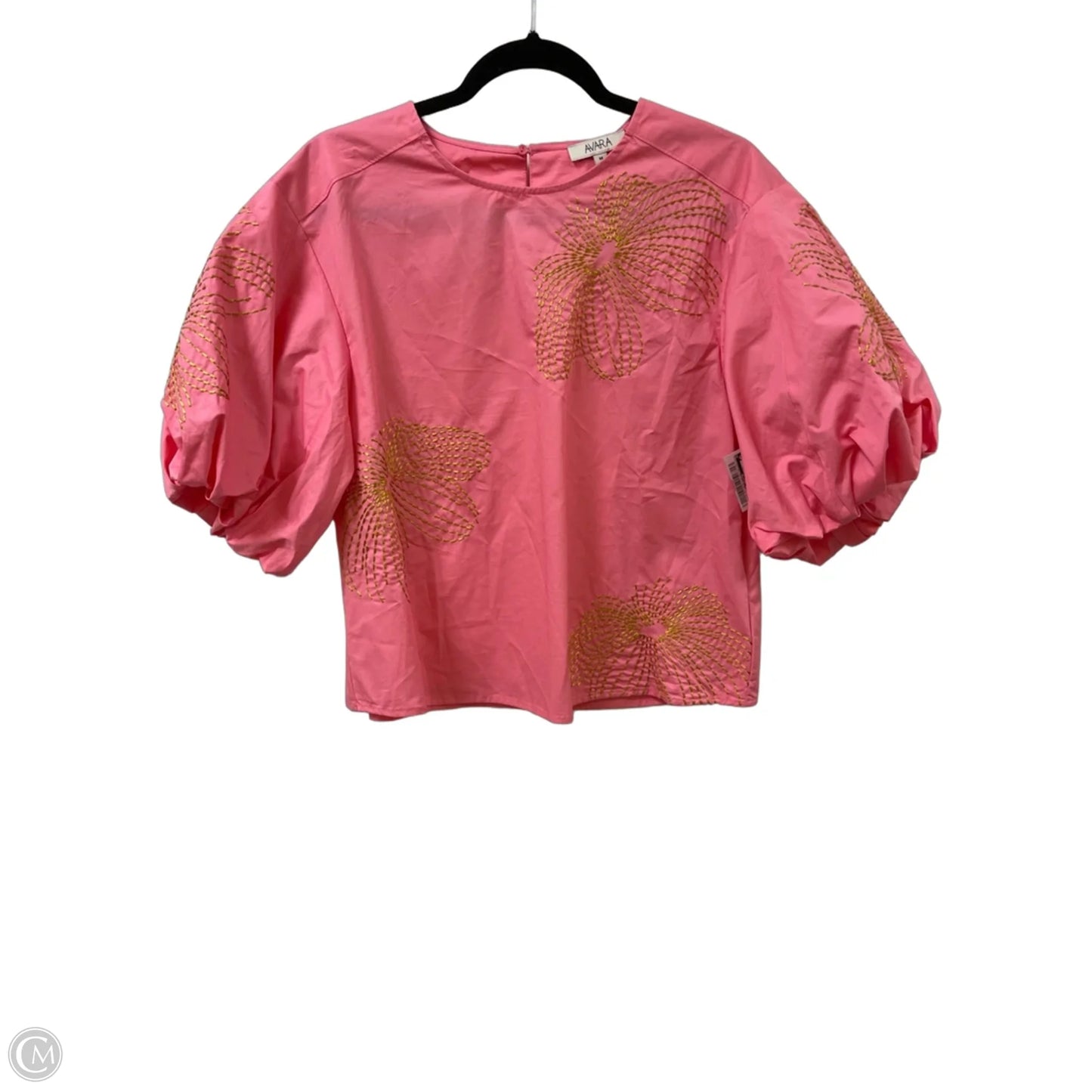 Top Short Sleeve By Clothes Mentor In Pink, Size: M