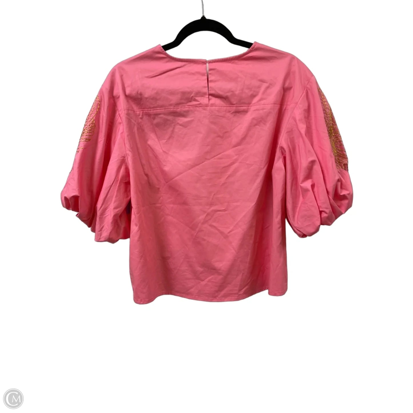 Top Short Sleeve By Clothes Mentor In Pink, Size: M
