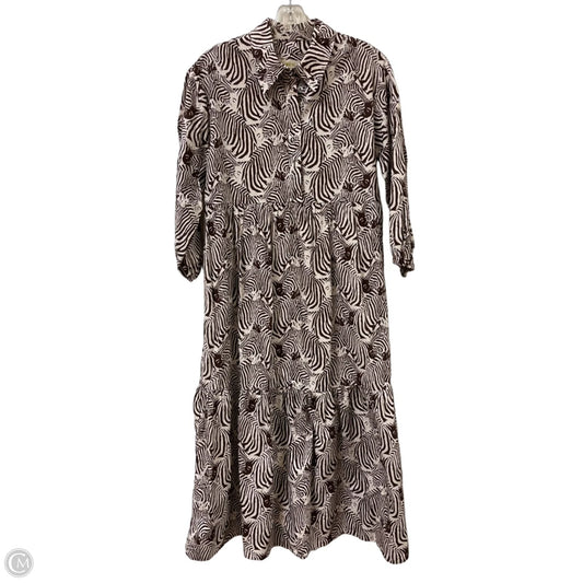 Dress Casual Maxi By Maeve In Bronze, Size: Xs
