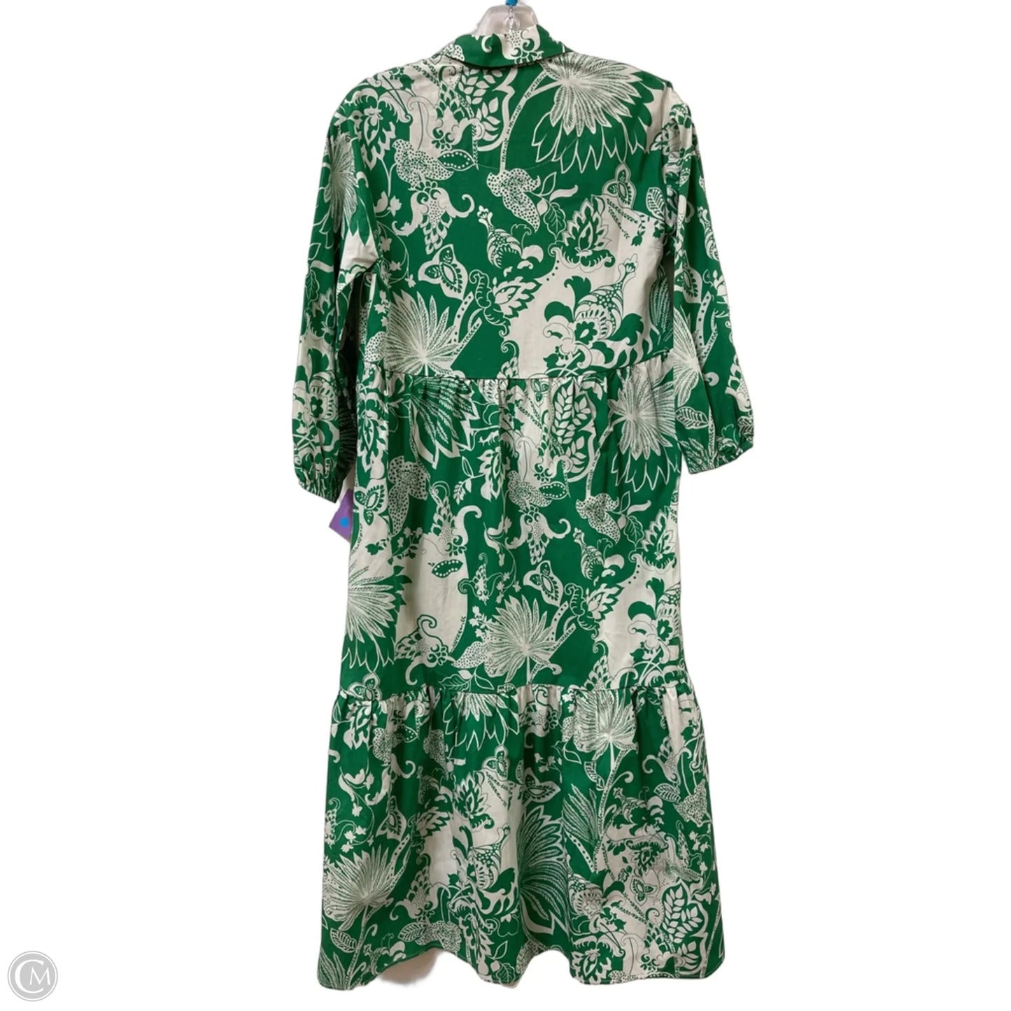 Dress Casual Maxi By Maeve In Green, Size: Xxs