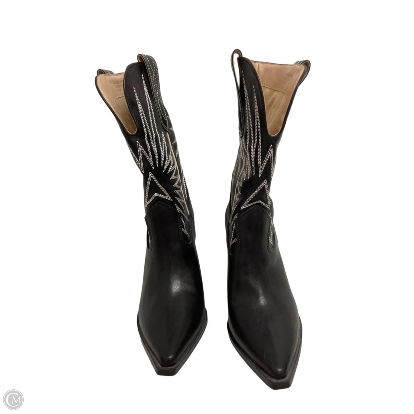 Boots Western By Oasis Society In Black, Size: 6.5