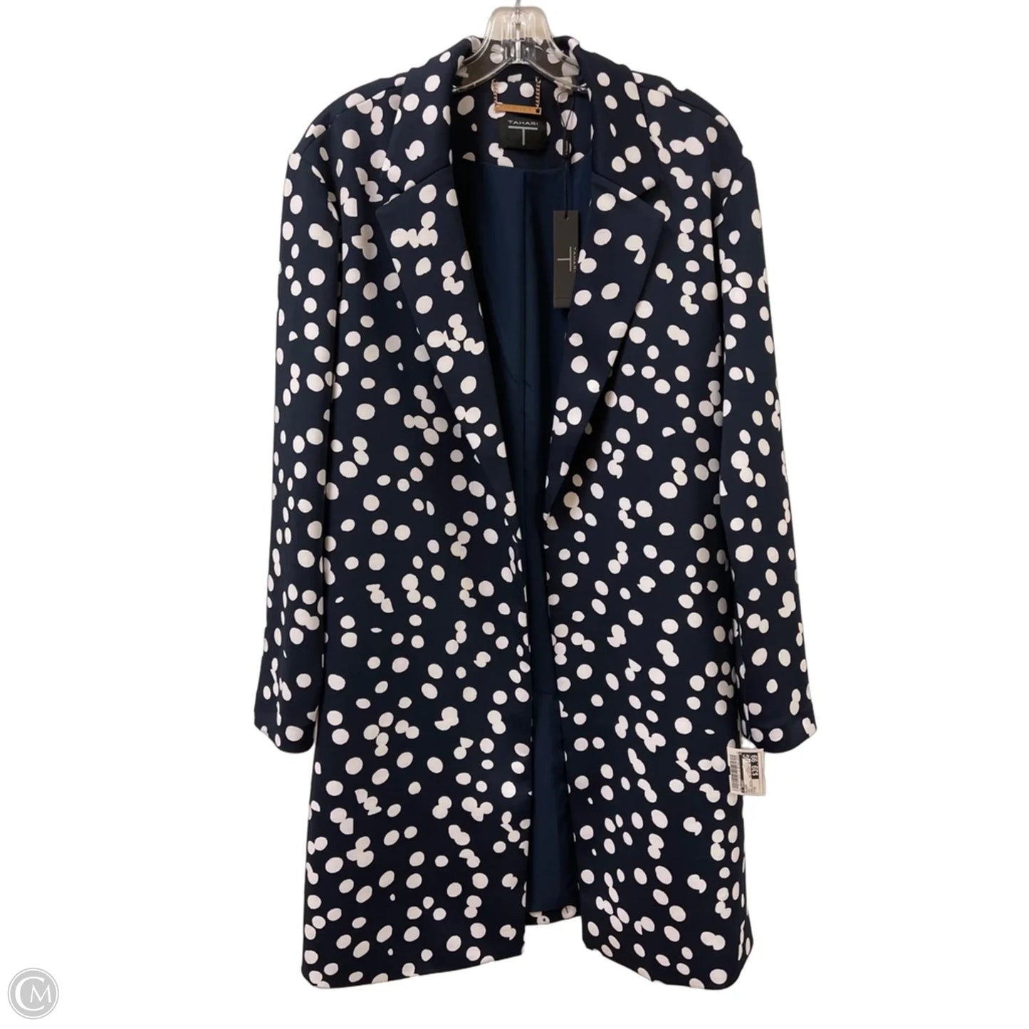 Blazer By T Tahari In Navy, Size: M